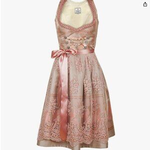 Bavarian Women's Designer Midi Dirndl Rosalie Dress and Blouse